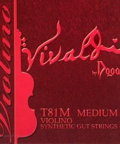 Dogal Vivaldi Violin Set With Aluminum D Violin Strings