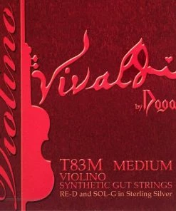 Violin Strings Dogal Vivaldi Violin Set With Silver D