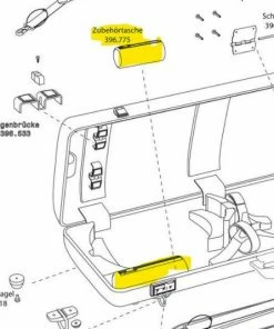 GEWA Music Replacement Accessory Pouch For GEWA Idea Double Case Violin Cases & Bags