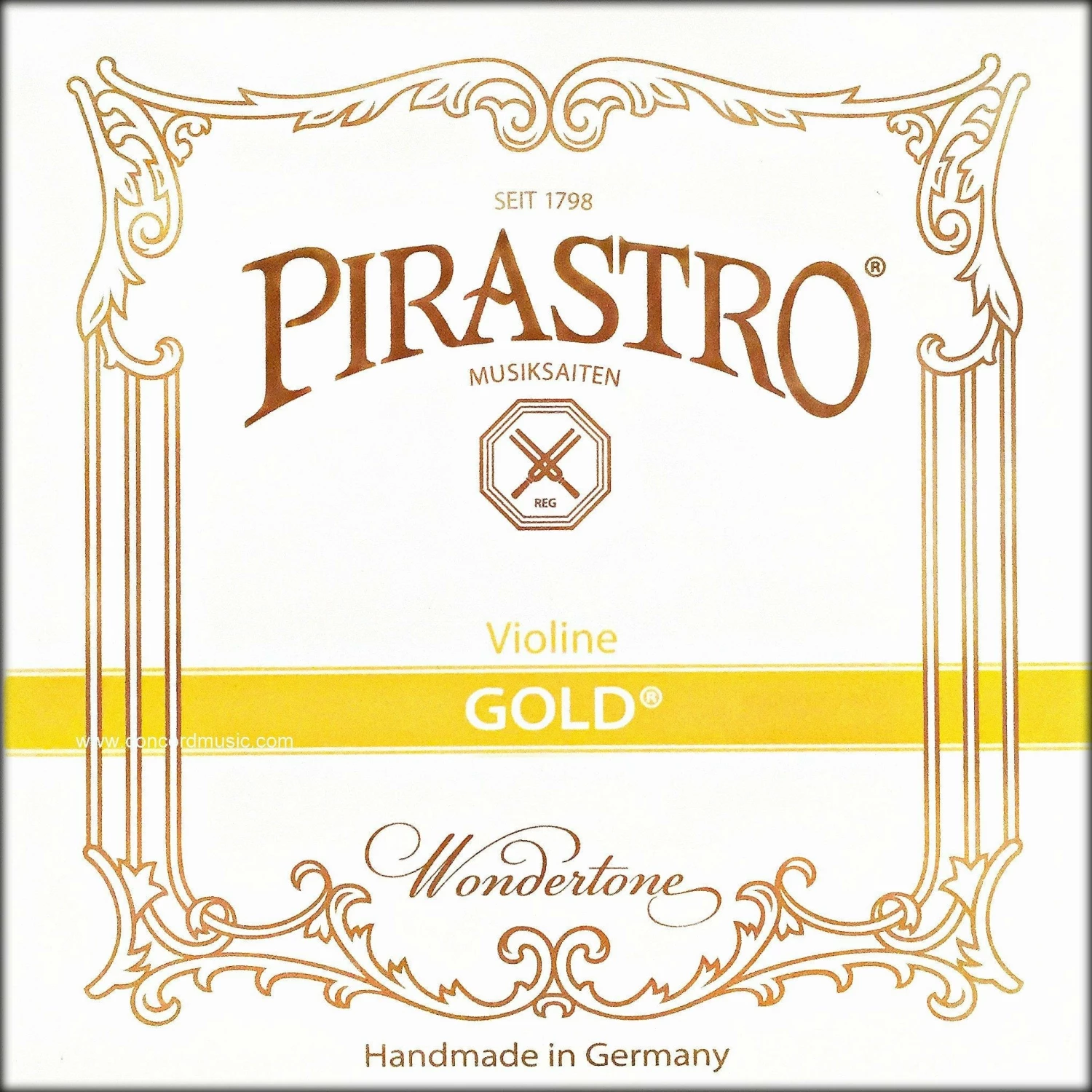 Pirastro Gold Violin Set | Wondertone Gold Label 3 Pirastro Gold Violin Set | Wondertone Gold Label