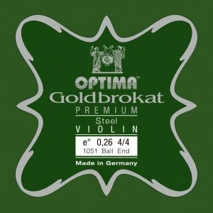Optima Strings Violin Strings Goldbrokat Premium Steel Violin E String 3 Optima Strings Violin Strings Goldbrokat Premium Steel Violin E String