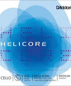 D'Addario Helicore C Cello String Small Size Cello Strings