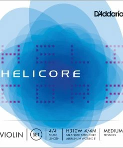 D'Addario Helicore Violin String Set (aluminum Wound E)