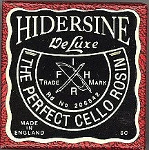 Hidersine Deluxe Cello Rosin
