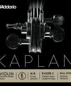 D'Addario Kaplan Golden Spiral Solo Violin E String