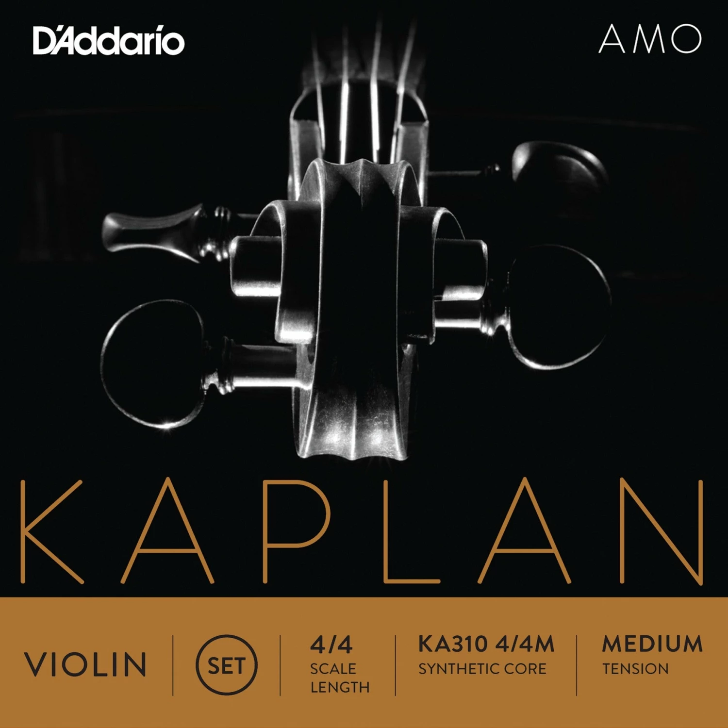 D'Addario Kaplan Amo Violin Set Violin Strings 3 D'Addario Kaplan Amo Violin Set Violin Strings