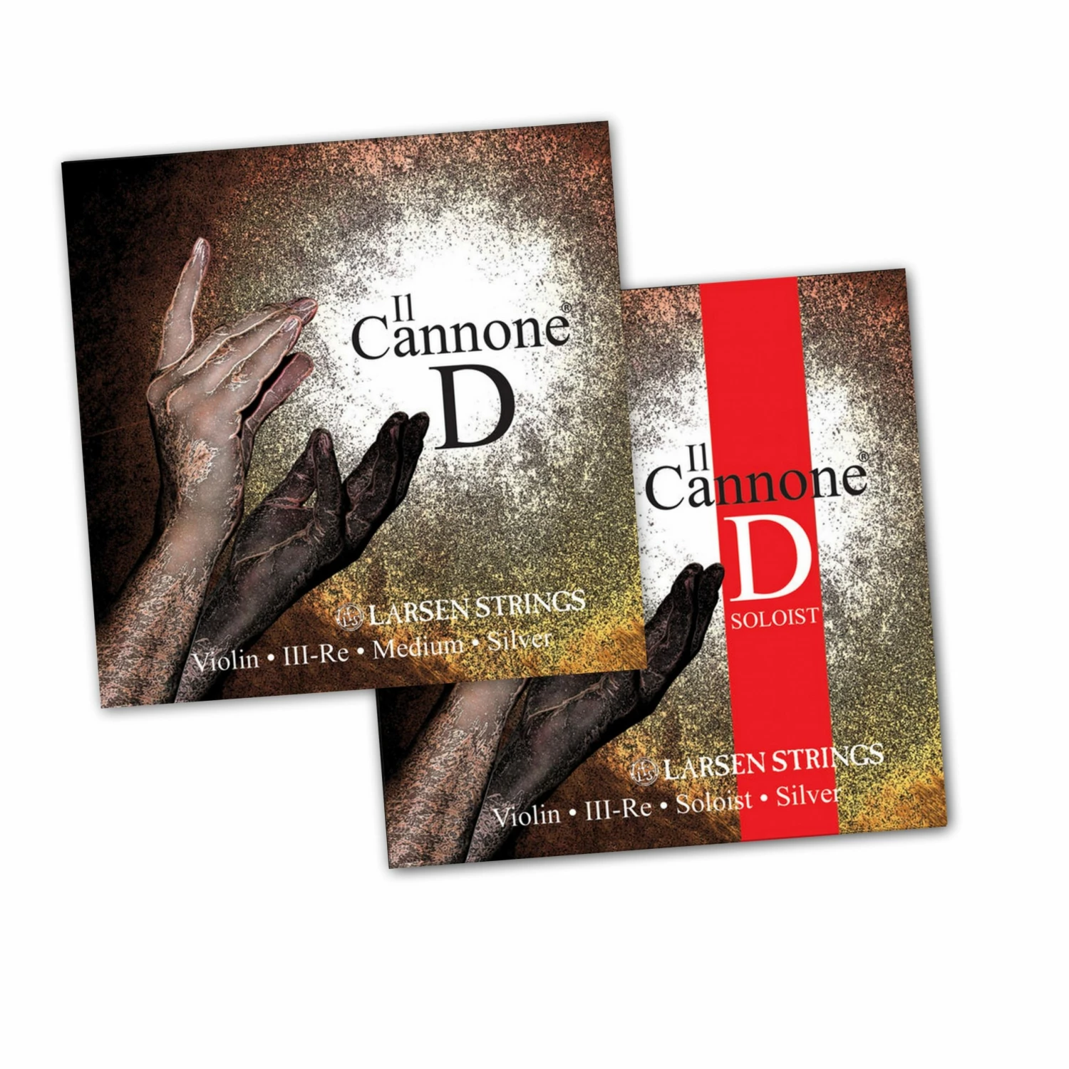 Violin Strings Larsen Il Cannone Violin D String 3 Violin Strings Larsen Il Cannone Violin D String