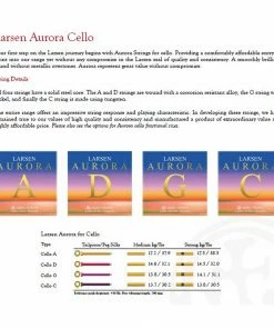 Larsen Cello Strings Aurora Cello Set -NEW!