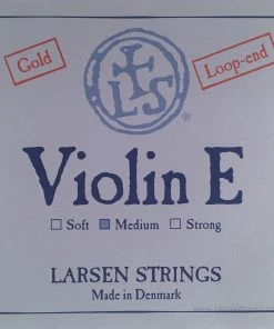 Larsen Violin Gold E String Violin Strings