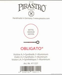 Pirastro Violin Strings Obligato A Violin Aluminum