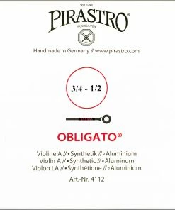 Pirastro Obligato Violin A String Small Size