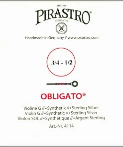 Pirastro Obligato Violin G String Small Size