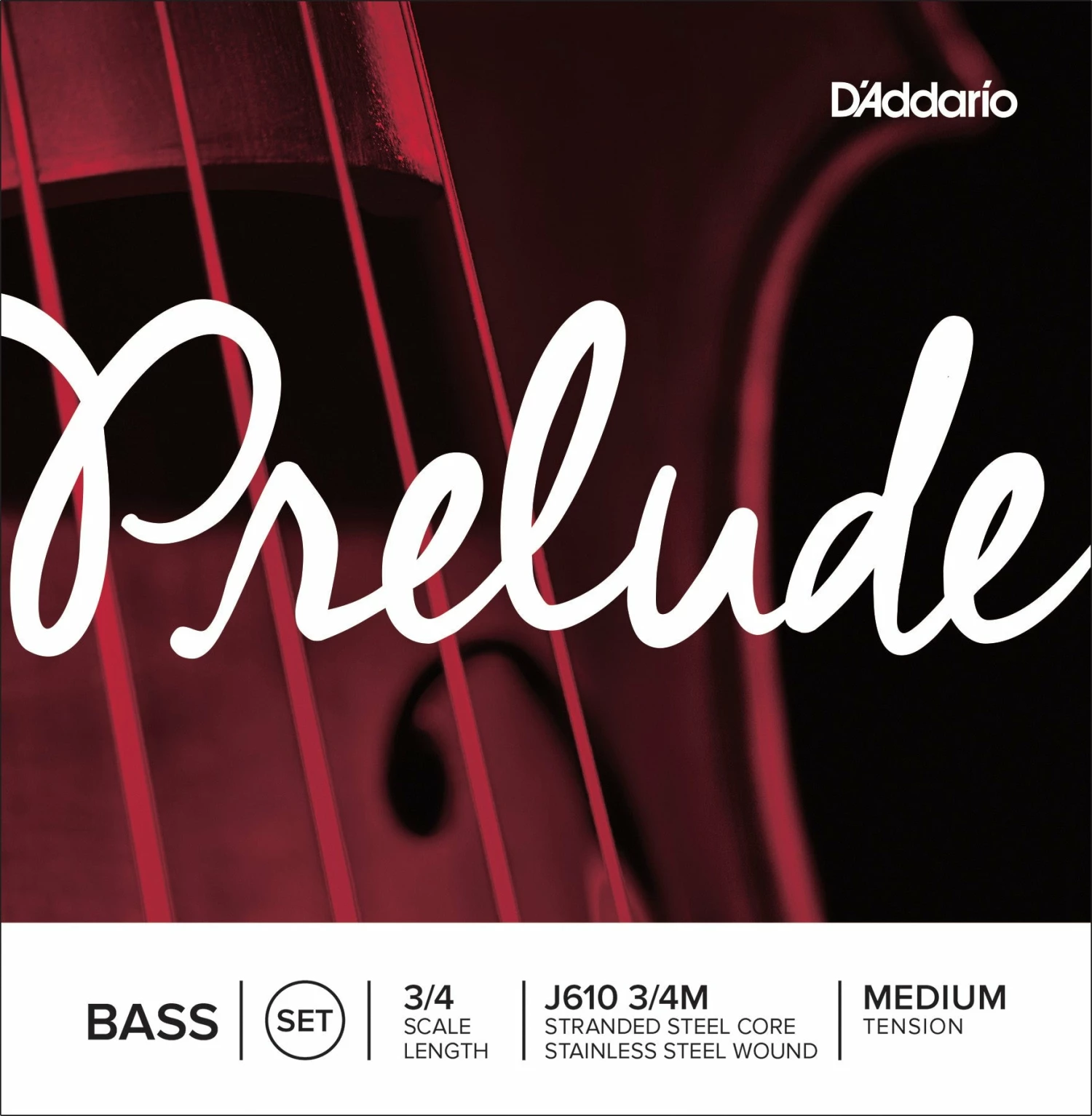 D'Addario Prelude Bass Set 3 D'Addario Prelude Bass Set