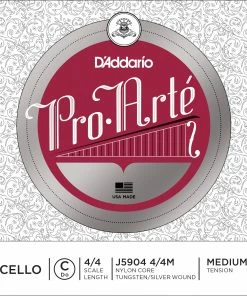 D'Addario Cello Strings Pro-Arte Cello C String