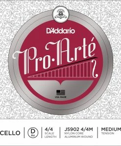 D'Addario Cello Strings Pro-Arte Cello D String