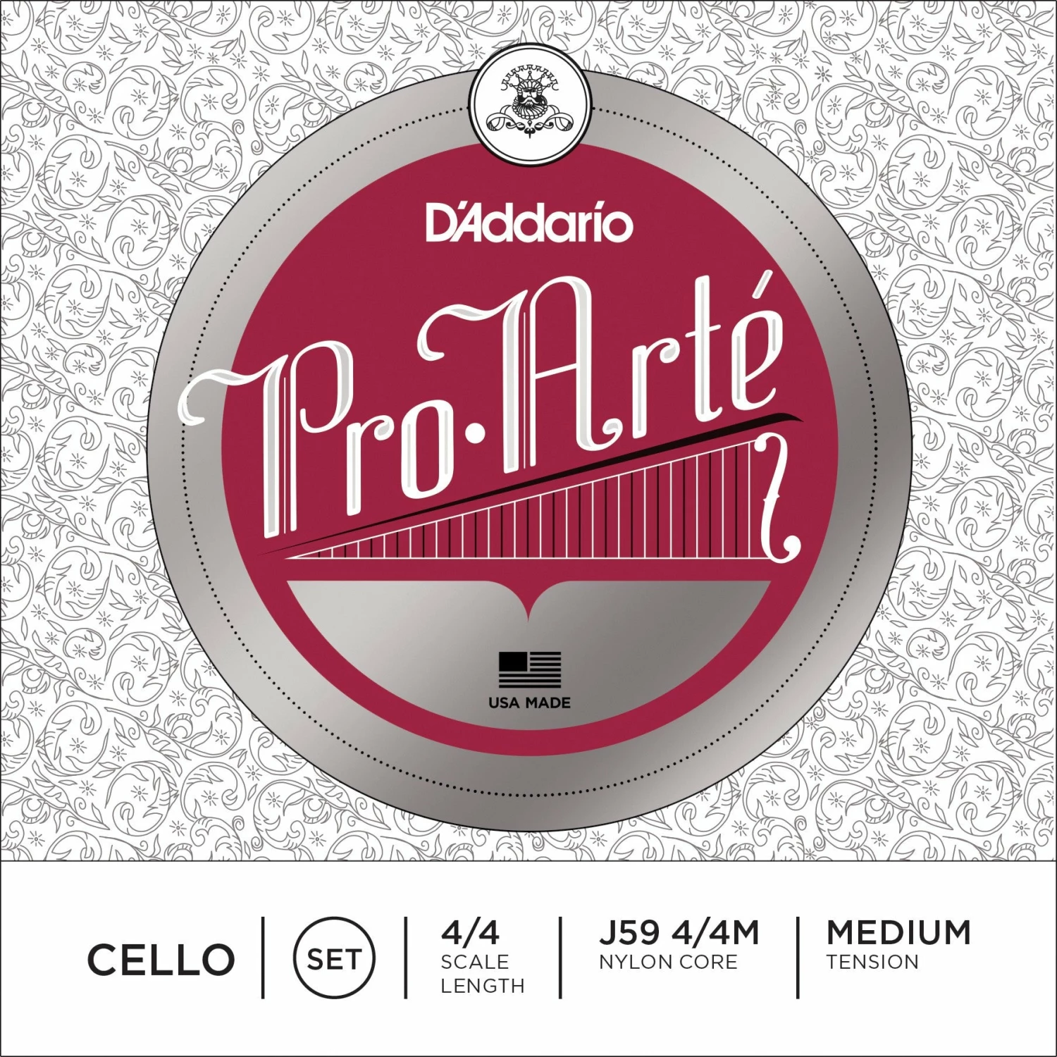 D'Addario Pro-Arte Cello String Set 3 D'Addario Pro-Arte Cello String Set