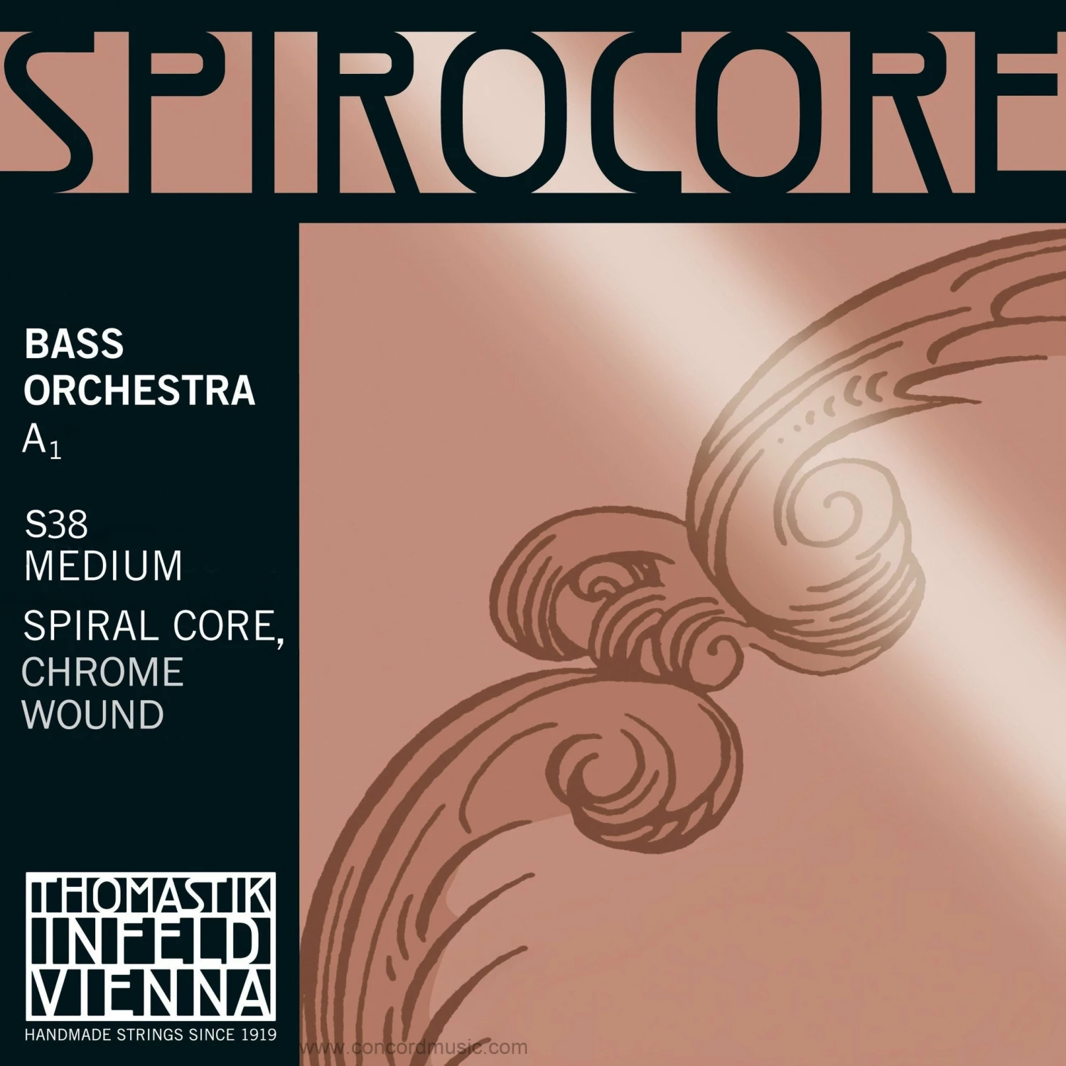 Thomastik Bass Strings Spirocore Bass A String Orchestra S38 3 Thomastik Bass Strings Spirocore Bass A String Orchestra S38