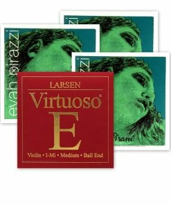 Multi-brand Violin Strings Virtuosic Evah Set: Virtuoso & Evah Pirazzi
