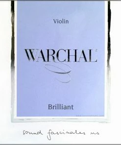 Violin Strings Warchal Brilliant Violin D String, Hydronalium