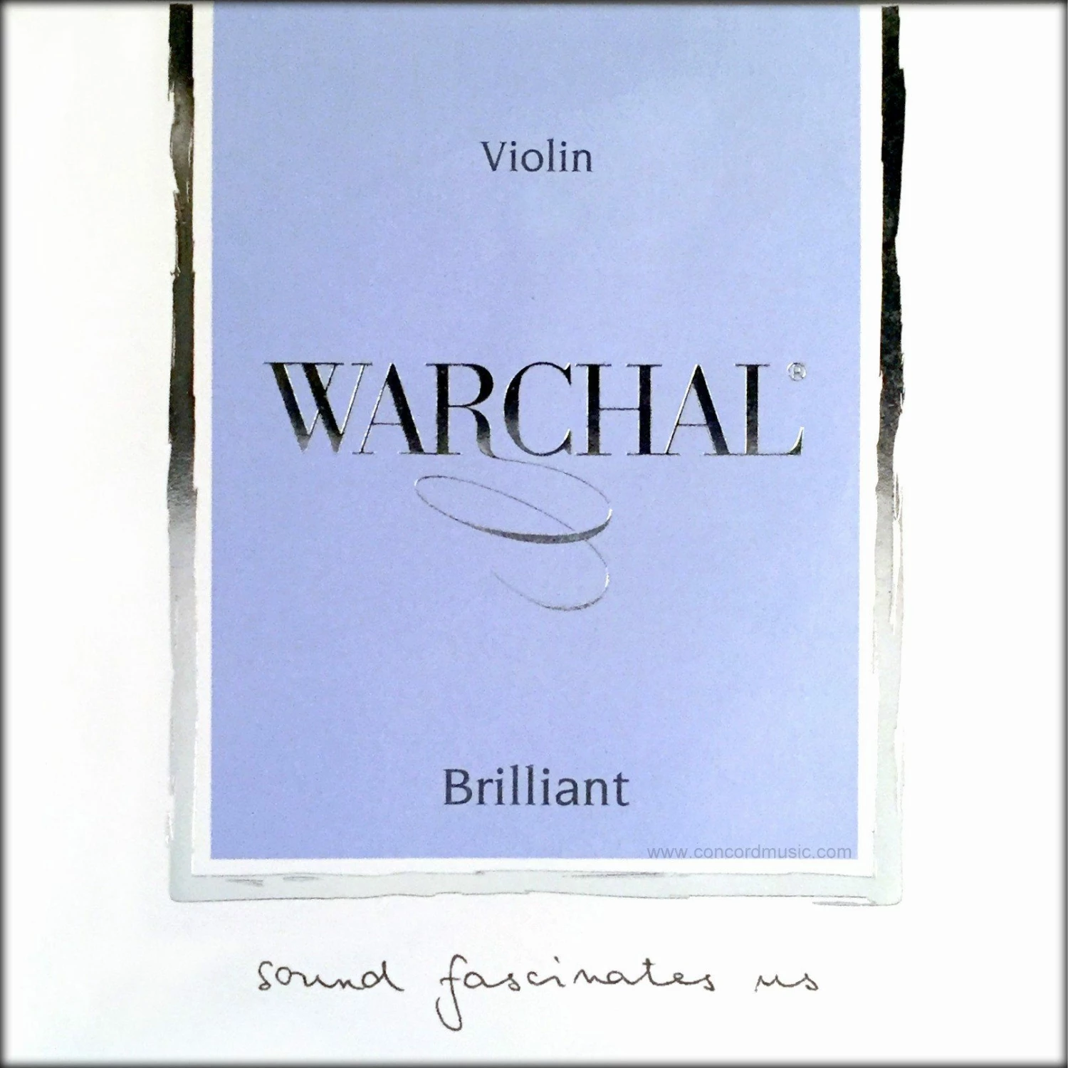 Violin Strings Warchal Brilliant Violin D String, Hydronalium 3 Violin Strings Warchal Brilliant Violin D String, Hydronalium