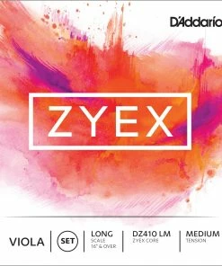 D'Addario Zyex Viola String Set Viola Strings