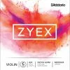 D'Addario Violin Strings Zyex G Violin String