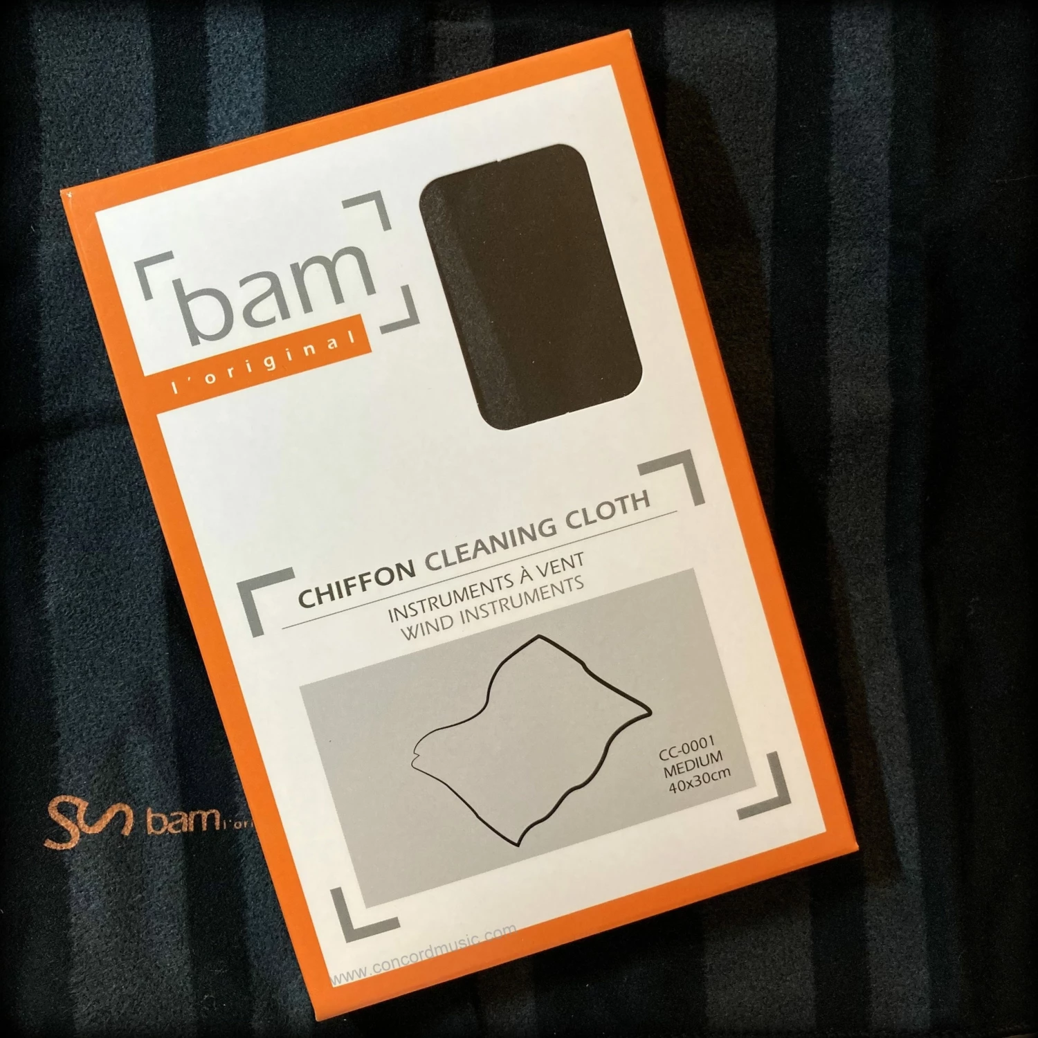 Bam Cases Violin Cases & Bags BAM String Instrument Cleaning Cloth 4 Bam Cases Violin Cases & Bags BAM String Instrument Cleaning Cloth