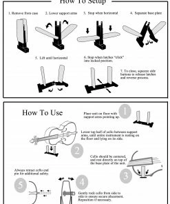 CelloGard Foldable | Safety Stand-Great For Practice! Teaching Aids
