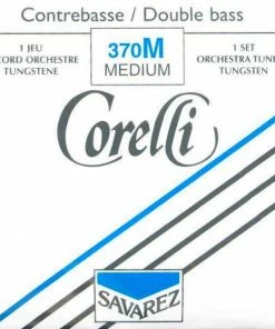Savarez Corelli Ropecore Bass String Set 370M Bass Strings