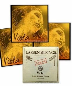 Multi-brand Viola Strings Viola Set: Larsen & Evah Gold