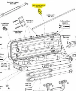 GEWA Music GEWA Replacement String Tube Bracket