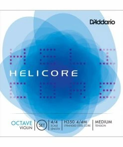 D'Addario Helicore Octave Violin Set H350 Violin Strings