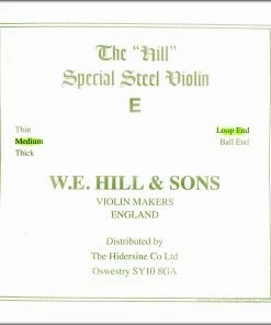 Hidersine Hill & Sons Violin E String