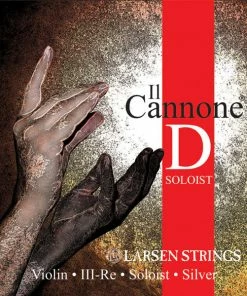 Violin Strings Larsen Il Cannone Violin D String 7 Violin Strings Larsen Il Cannone Violin D String