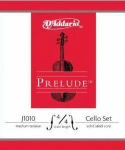 D'Addario Prelude Cello Strings Small Size Closeout Clearance Strings
