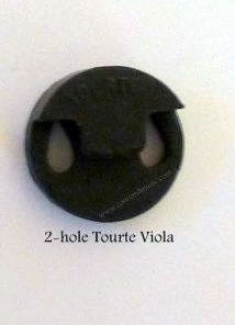 Unspecified Tourte Style 2 Hole Rubber Round Viola Mute Mutes Viola