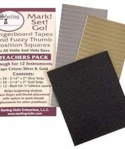 Sterling Violin Enterprises Mark Set Go Fingerboard Tape Teacher Pack Teaching Aids