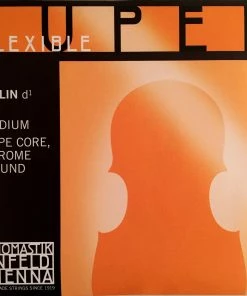 Thomastik Violin Strings Superflexible Violin D String, Chrome