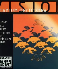Thomastik Violin Strings Vision Titanium Orchestra Violin D